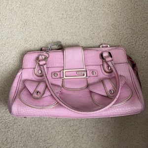 Medium sized pink Guess purse